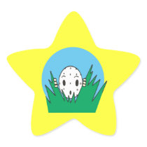 Peek A Boo Sticker