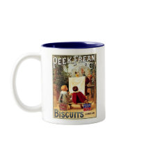 Peek Frean Cos. Biscuits London Vintage Ad Mug