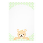 PeekaBear Note Pad Custom Stationery