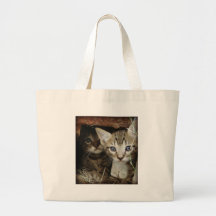 Peekaboo Kittens Tote Bag