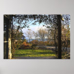 Peekaboo Porch Poster