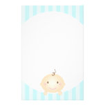 Peekaboo - Prevent Mummy Brain Blue Personalised Stationery