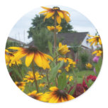 Peeking Through the Flowers stickers