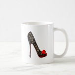 Peep Toe Platform Pump Coffee Mugs