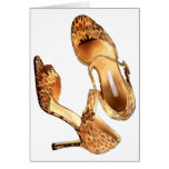 Peeping Leopard Toes cards