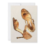 Peeping Leopard Toes invitations