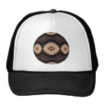 Peering Through Burgundy Hats