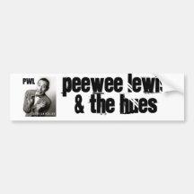 PeeWee Bumper Sticker (2)
