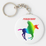 " PEGACORN " KEYCHAIN