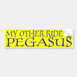 PEGASUS BUMPER STICKERS
