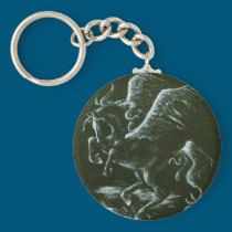 Pegasus keychains