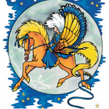 pegasus night rider photo cut outs