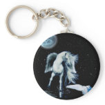 PEGASUS & WHITE RAVEN Collection Keychains