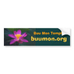 pekinensis rubra Buu Mon Temple, buumo... bumper stickers
