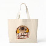Pekingese Dog Lover bags