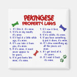 PEKINGESE Property Laws 2 Refrigerator Magnet