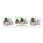 Pekingese St Patricks Day bumper stickers