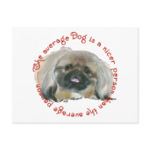 Pekingese Wisdom - The average Dog