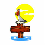 Pelican photo sculptures