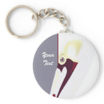 Pelican Portrait Keychain