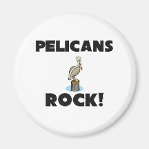 Pelicans Rock Magnet