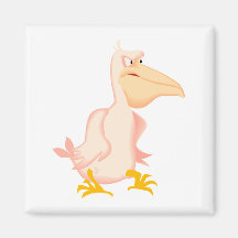 Pellin Pelican Fridge Magnet