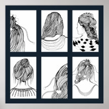 Pelos La Coiffure Print