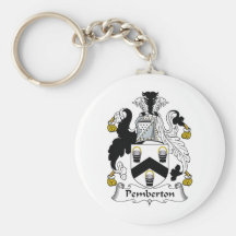 Pemberton Family Crest Keychains