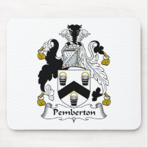 Pemberton Family Crest Mouse Mat