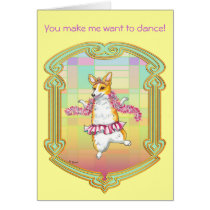 Pembroke Welsh Corgi Ballerina