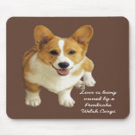 Pembroke Welsh Corgi Happy Mousepad