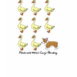 Pembroke Welsh Corgi Herding Ducks TeeShirt