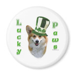 Pembroke Welsh Corgi Lucky Paws Magnet