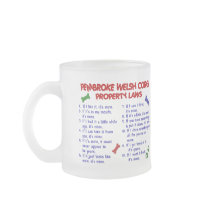 PEMBROKE WELSH CORGI Property Laws 2 Coffee Mugs