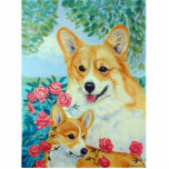 Pembroke Welsh Corgi Sculpture photo sculptures