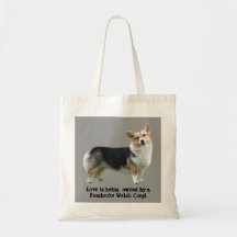 Pembroke Welsh Corgi Tote Bag