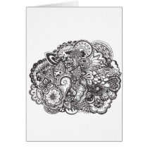 Pen and Ink Drawing Greeting Cards