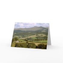 Pen y Fan and Criben, Brecon, Wales Card