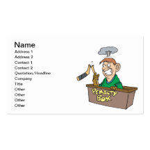 Penalty Box Business Card Template