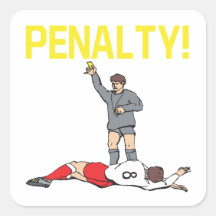 Penalty Square Stickers