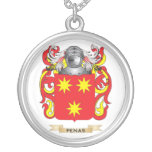 Penas Coat of Arms (Family Crest) Personalised Necklace