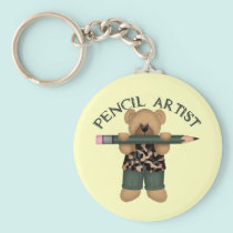 Pencil Artist keychains