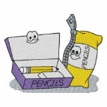 Pencil Box and Bag embroidered shirts