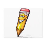 Pencil postcards