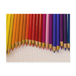 Pencil Wave Post Cards