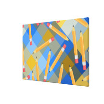 Pencils Canvas Print