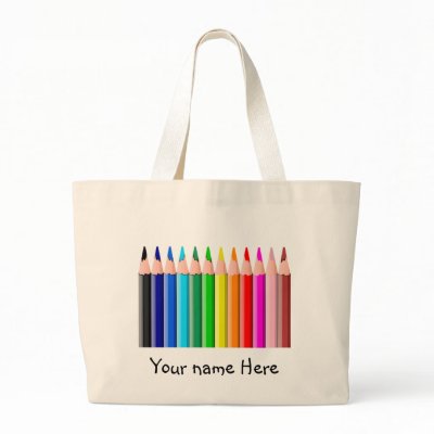 Pencils - Customised Tote Bags by myhome71