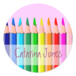 Pencils - Customised stickers