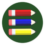 Pencils Stickers