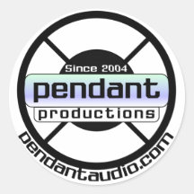 Pendant logo stickers